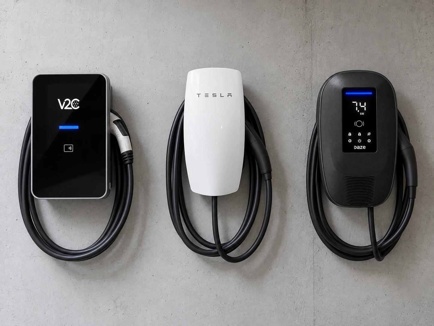 Showroom de cargadores eléctricos de Electrocarga en Vigo
